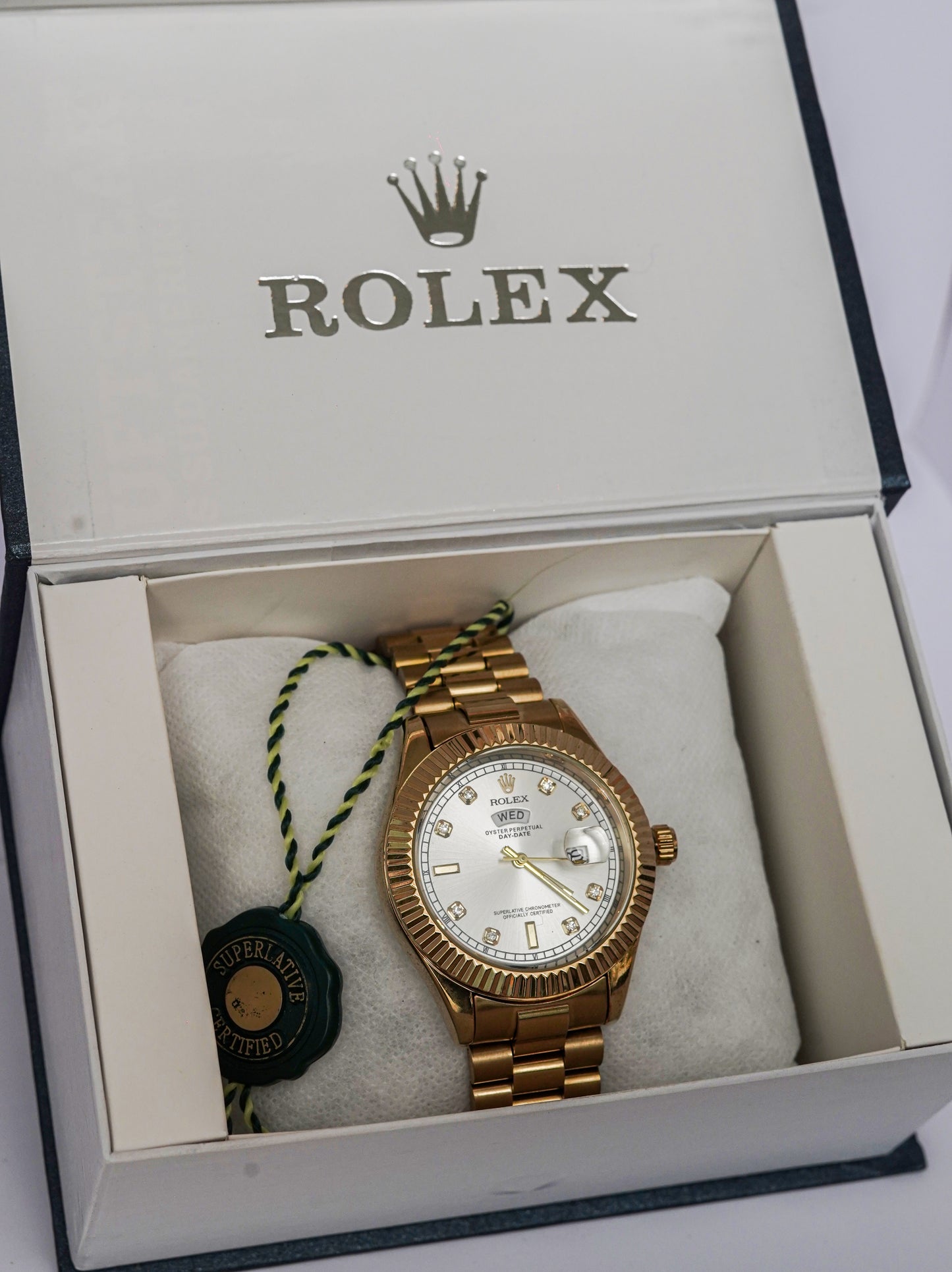 Premium RLX Day-Date Gold Watch