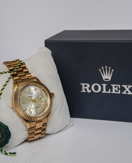 Premium RLX Day-Date Gold Watch